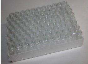 Näyteputket kierteellä 40 mL, 100 kpl 95 x 27,5 mm