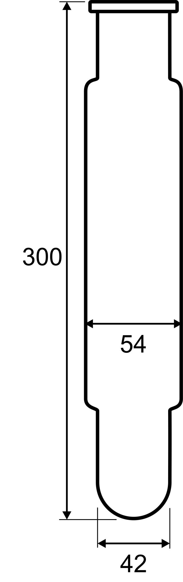 Polttoputki BS-400, 400 ml, 4 kpl/pkt kavennettu