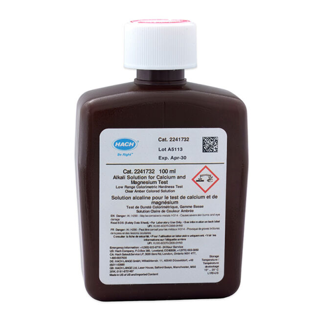 Alkali-liuos 0.05-4.00 mg/l, 100 ml UN1824 8.II