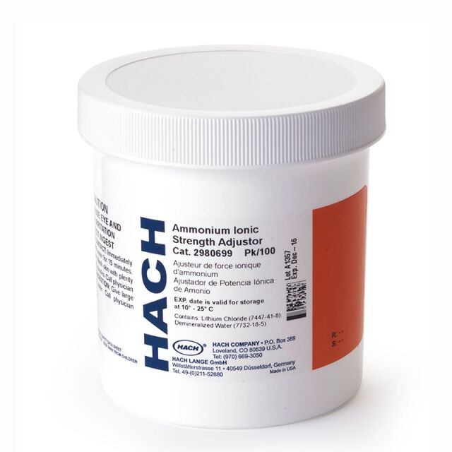 Ammonium ionic str adjuster PP, pk/100, ei UN