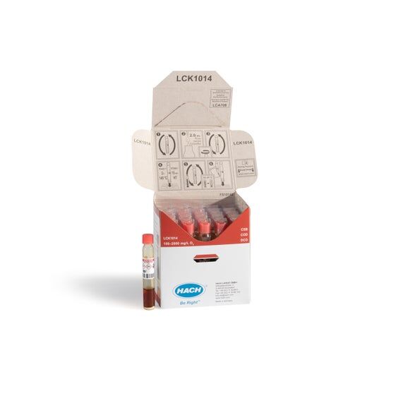 COD 100-2000 mg/l, 25 kpl/pkt UN2922 8.I (6.1)