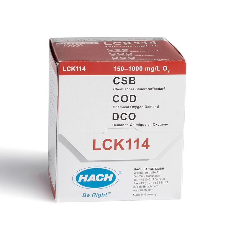 COD 150-1000 mg/l, 25 kpl/pkt (UN3316 9.II)
