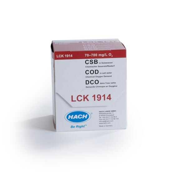 COD 70 - 700 mg/l, 25 kpl/pkt (UN3316 9.II)
