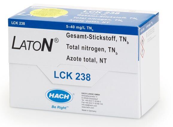 LATON Kokonaistyppi 5-40 mg/l, 25 kpl/pkt (UN3316 9.II)