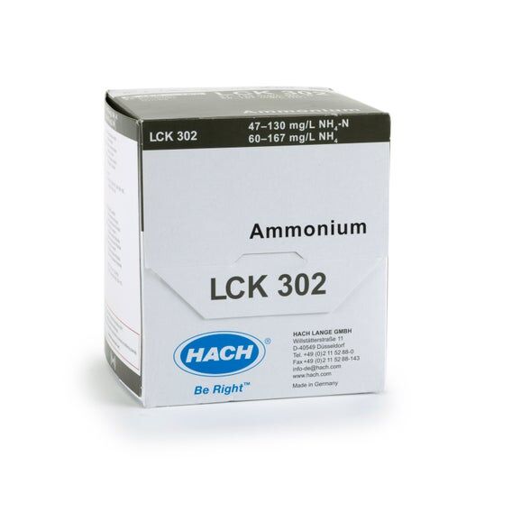 Ammonium 47-130 mg/l NH4-N, 25 kpl/pkt (UN3316 9.II)
