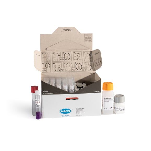 Kadmium 0.02-0.3 mg/l, 25 kpl/pkt (UN3316 9 II)