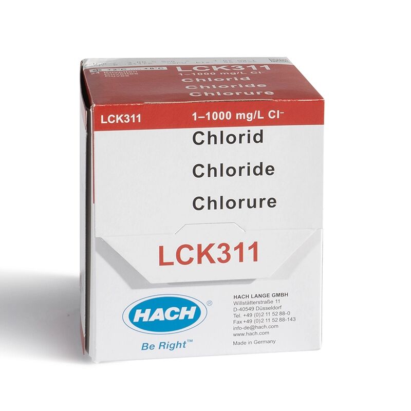 Kloridi 1-70 mg/l, 24 kpl/pkt (UN3316  9.II)