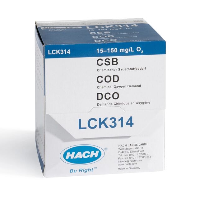 COD 15-150 mg/l, 25 kpl/pkt (UN3316 9.II)