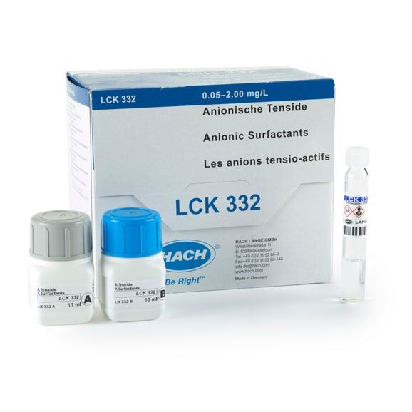Tensidit anioniset 0.2-2 mg/l, 25 kpl/pkt (UN3316  9.II)