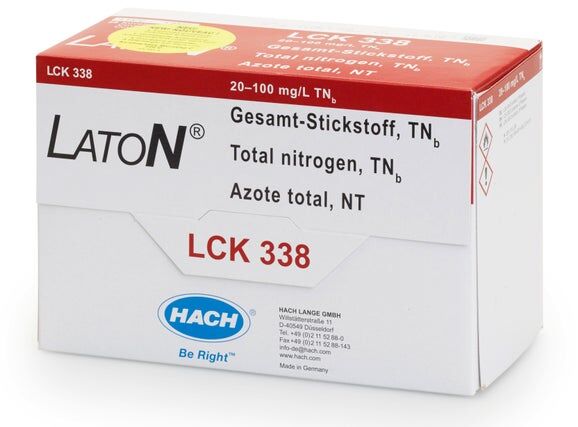 LATON Kokonaistyppi 20-100 mg/l, 25 kpl/pkt (UN3316  9.II)