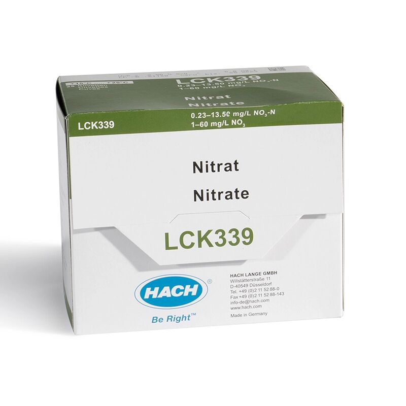 Nitraatti 0.23-13.5 mg/l, 25 kpl/pkt (UN3316 9.II)