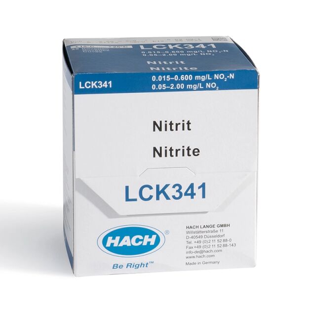 Nitriitti 0.015-0.6 mg/l, 25 kpl/pkt ei UN