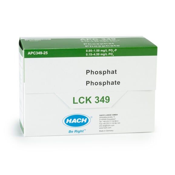 Fosfaatti 0.05-1.5 mg/l, 25 kpl/pkt (UN3316) 9.II