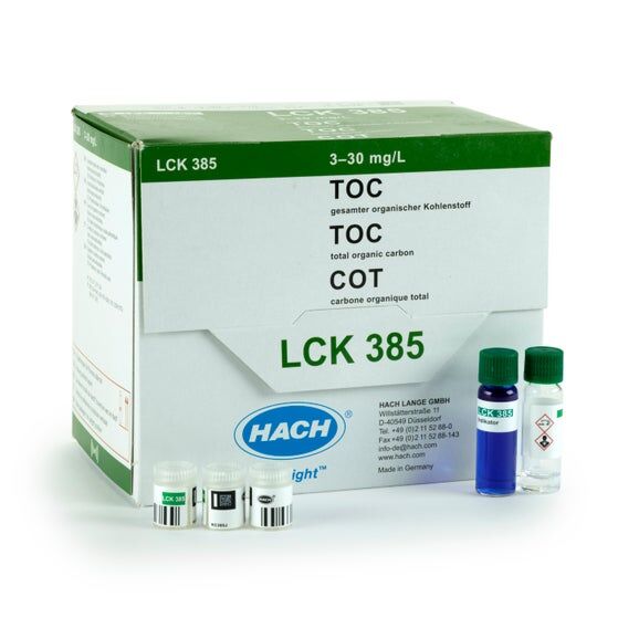 TOC 3-30 mg/l, 25 kpl/pkt ei UN