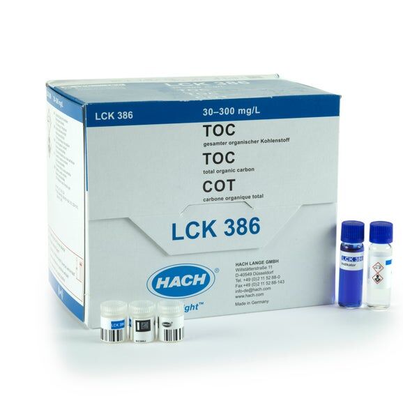 TOC 30-300 mg/l, 25 kpl/pkt ei UN
