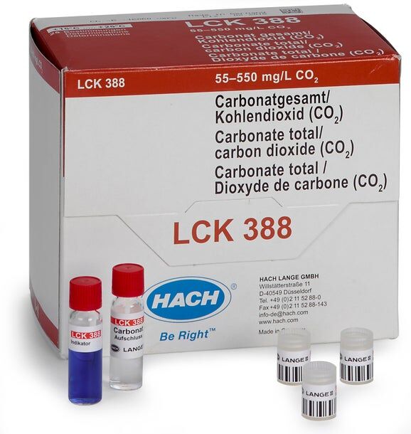 Karbonaatti  55-550 mg/l CO2, 25 kpl/pkt ei UN