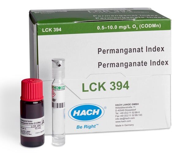 KMnO4-indeksi 0.5-10 mg/l, 25 kpl/pkt (UN3316 9.II)