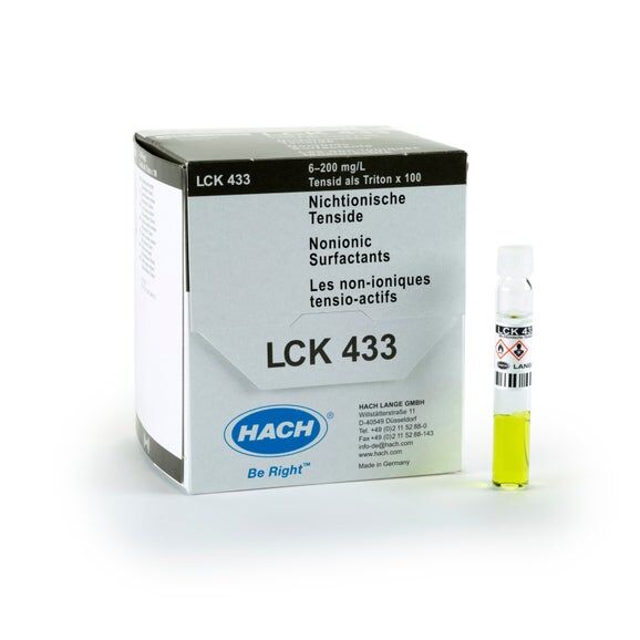Tensidit nonioniset 6-200 mg/l, 24 kpl/pkt (UN3316 9.II)