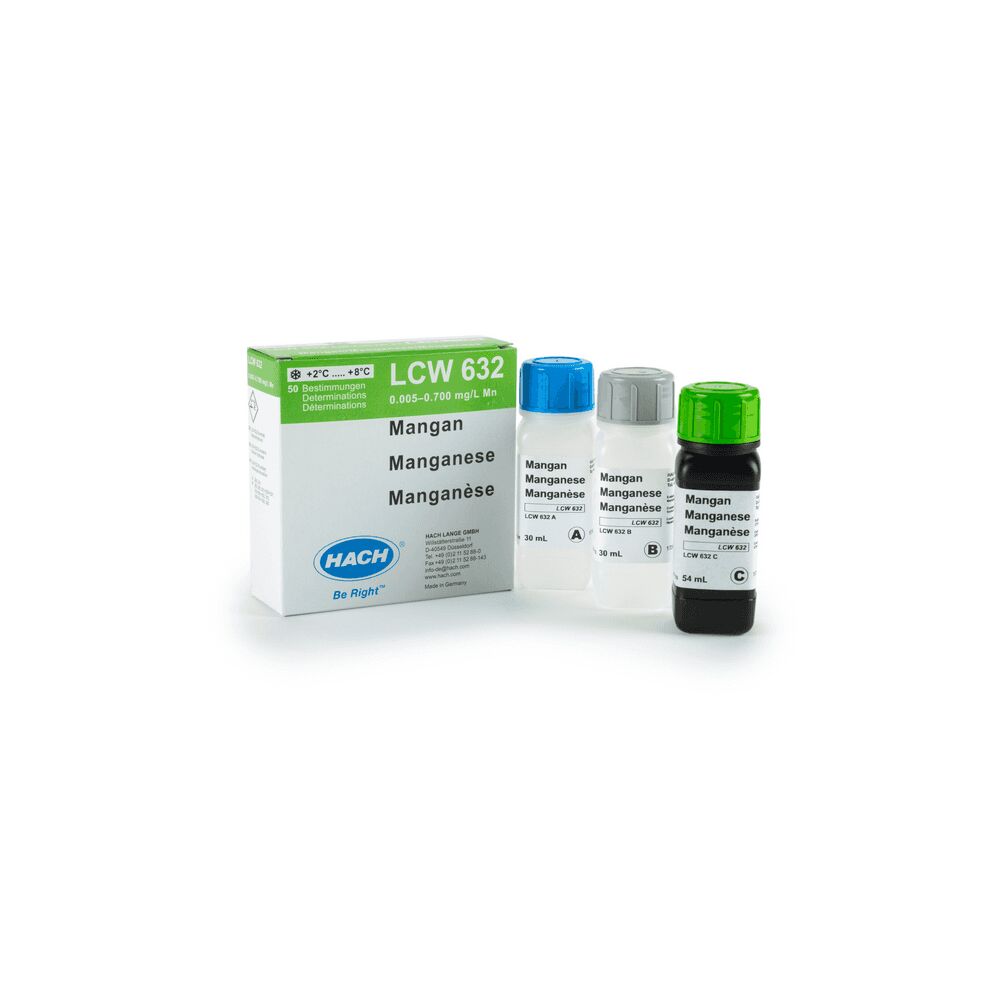 Mangaani testisetti 50 kpl 0,005-0,7 mg/l syanidivapaa, TMB, ei UN