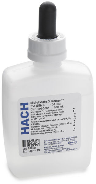 Molybdaatti 3 -reagenssi, LR, 100 ml 100 testiä, UN3264 8,III