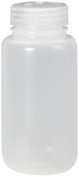 Näytepullo, LDPE, 250 ml, 12 kpl/pkt 