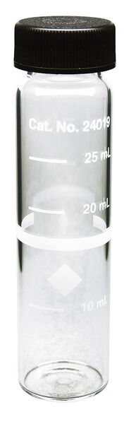 Kyvetti 25 ml, 6 kpl/pkt 