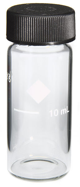 Kyvetti 1" pyöreä á 10 ml ja korkki, 6 kpl/pkt DR300 + Pocket II