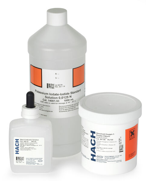 Sulfiitti-reagenssi 0-500 mg/l, 100 kpl/pkt UN2967  8.III
