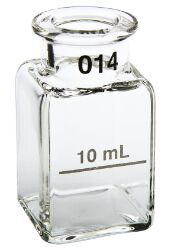 Kyvetti, lasia, 10 ml, 8 kpl/pkt koko 1"x1"