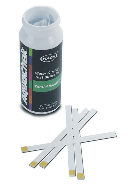 Alkalisuuden testiliuskat 0-240 mg/l, 50 kpl/pkt ei UN