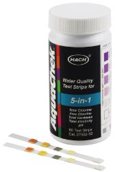 Testiliuskat, 50 kpl/pkt kloori, pH, kovuus, alkalisuus