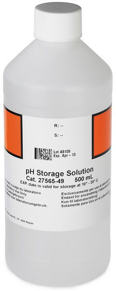 pH/redox elektrodin säilytysneste 3M KCl 500 ml/HQD, ei UN