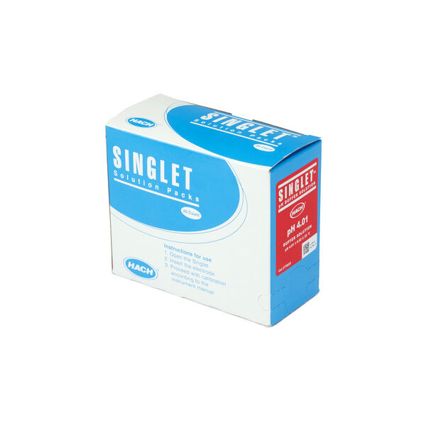 pH-puskuriliuos Singlet pH 4.01, 20 kpl/pkt pH 4.01 / 20 kpl/pkt