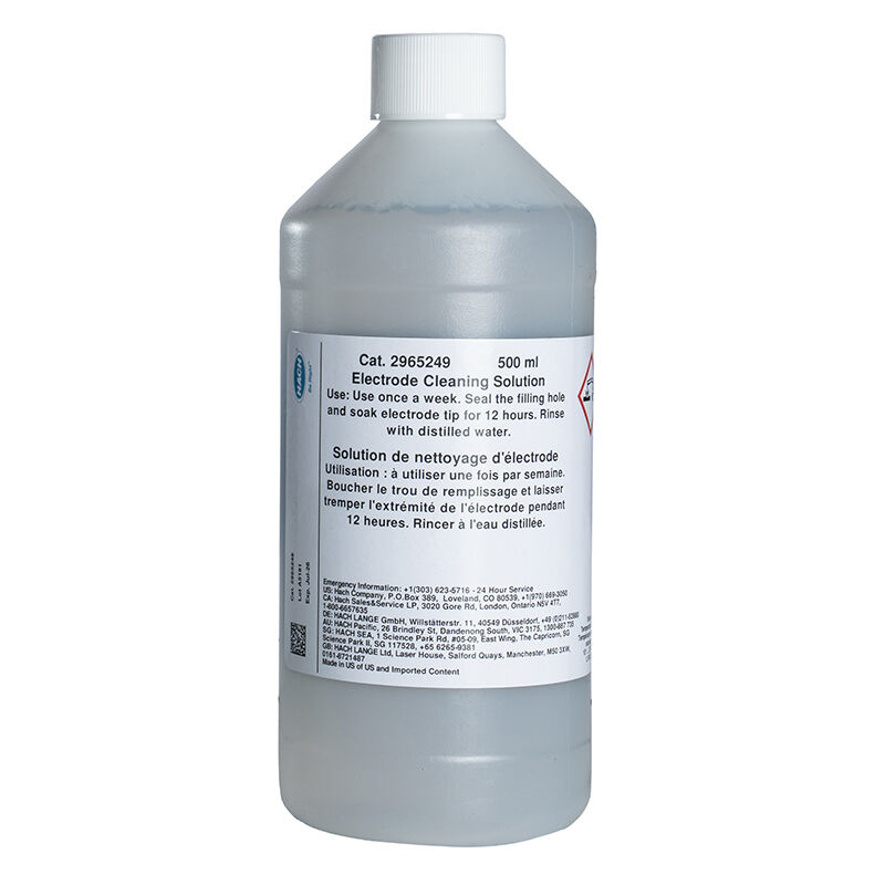 Elektrodin puhdistusliuos, 500 ml 