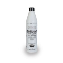 Johtokykykalibrointiliuos 1015 µS/cm, 500 ml NaCl 0,05% 