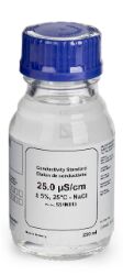 Johtokykykalibrointiliuos 25 µS/cm, 250 ml NaCl
