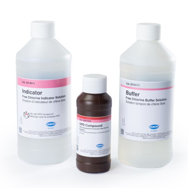 REAGENSSISARJA CL 17, VAPAA KLOORI 3 osaa CL-17; UN2586 8.II