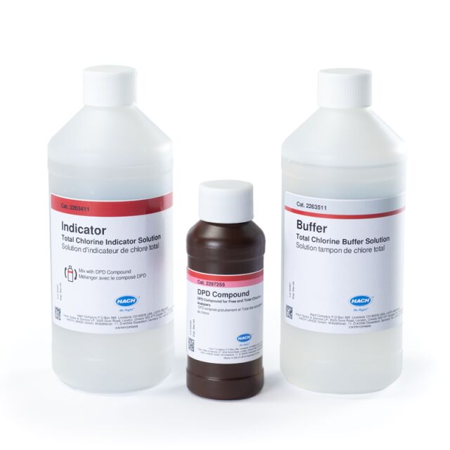 REAGENSSISARJA CL 17, KOKONAIS KLOORI 3 osaa CL-17; UN1824 (3264) 8.II