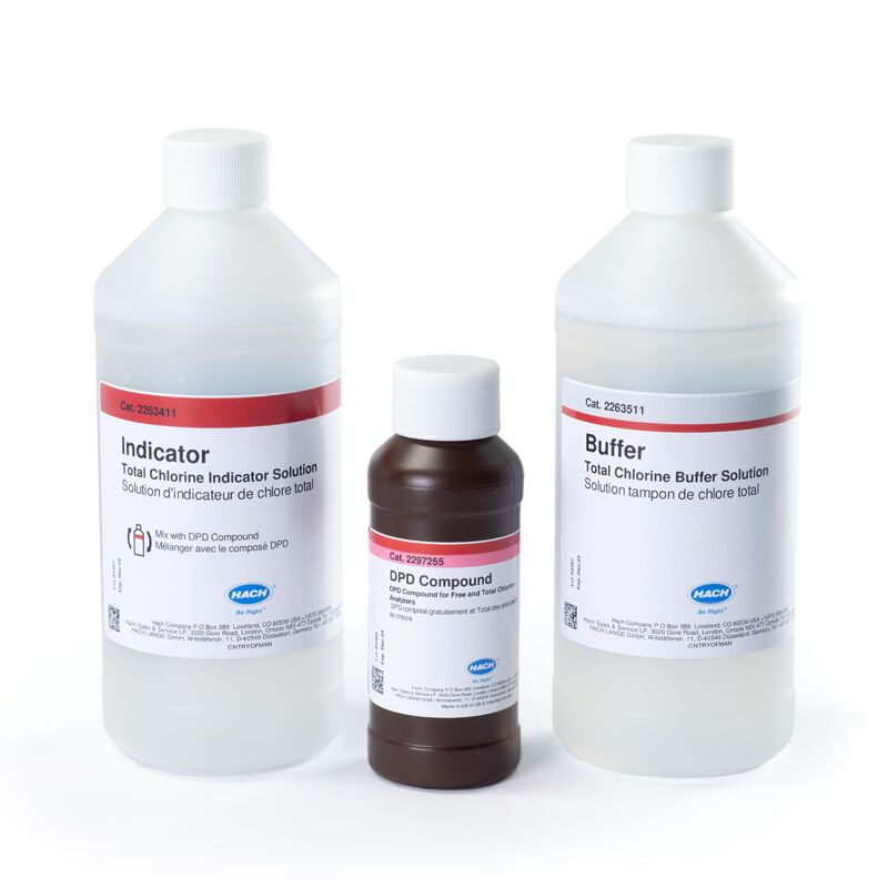 REAGENSSISARJA CL 17, KOKONAIS KLOORI 3 osaa CL-17; UN1824 (3264) 8.II