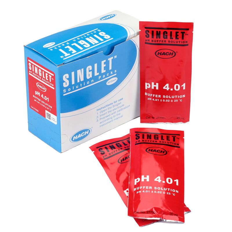 pH-puskuriliuos Singlet pH 4.01, 20 kpl/pkt pH 4.01 / 20 kpl/pkt