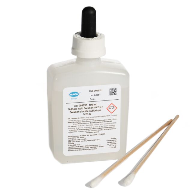 CL17sc puhdistussarja  rikkihappo 100 ml ja pumpulipuikkoja 10 kpl